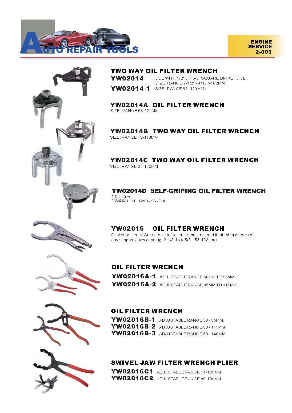 Years Way Auto Repair Tools - Engine Service Tools