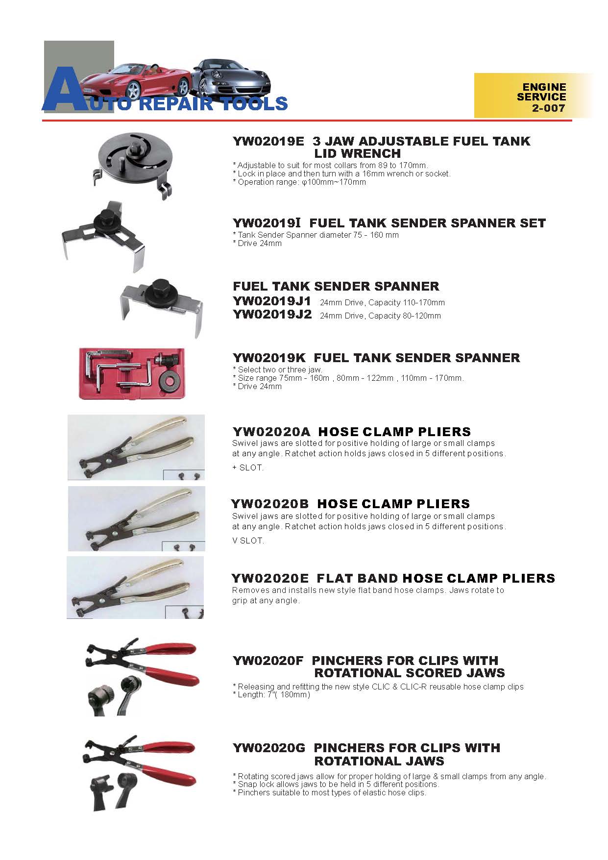 Years Way Auto Repair Tools - Engine Service Tools