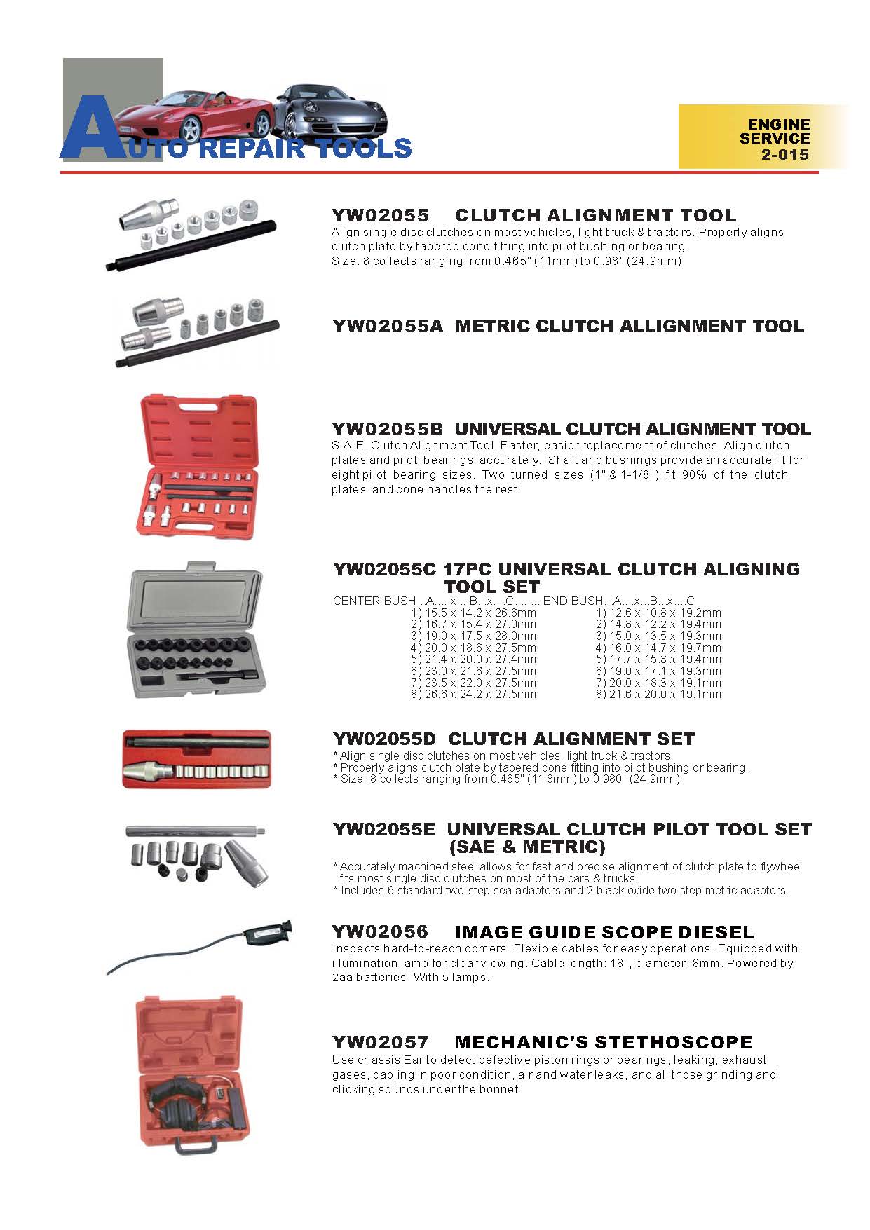 Years Way Auto Repair Tools - Engine Service Tools