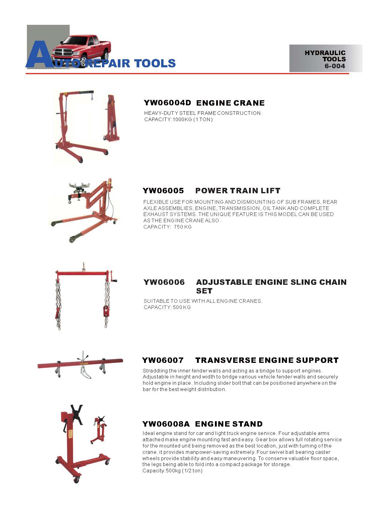 Years Way Auto Repair Tools - Hydraulic Tools