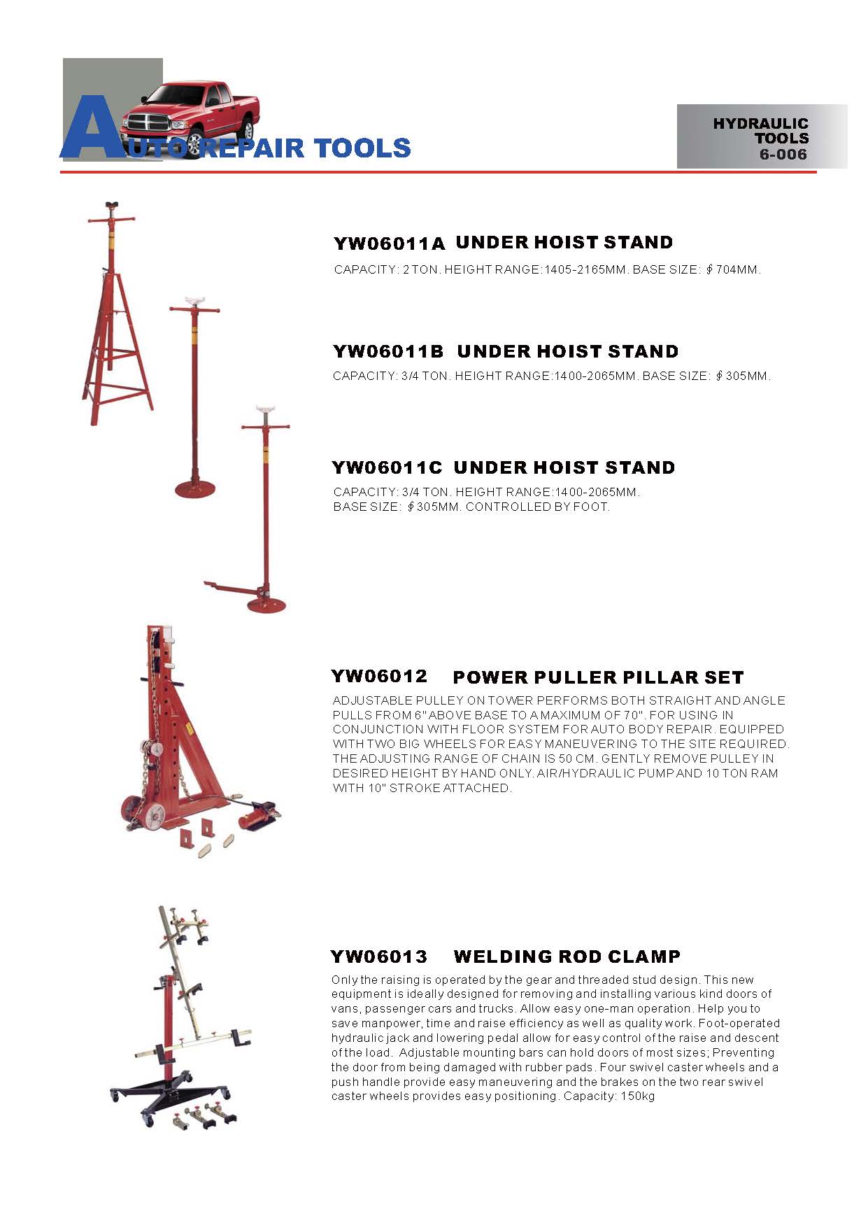 Years Way Auto Repair Tools - Hydraulic Tools