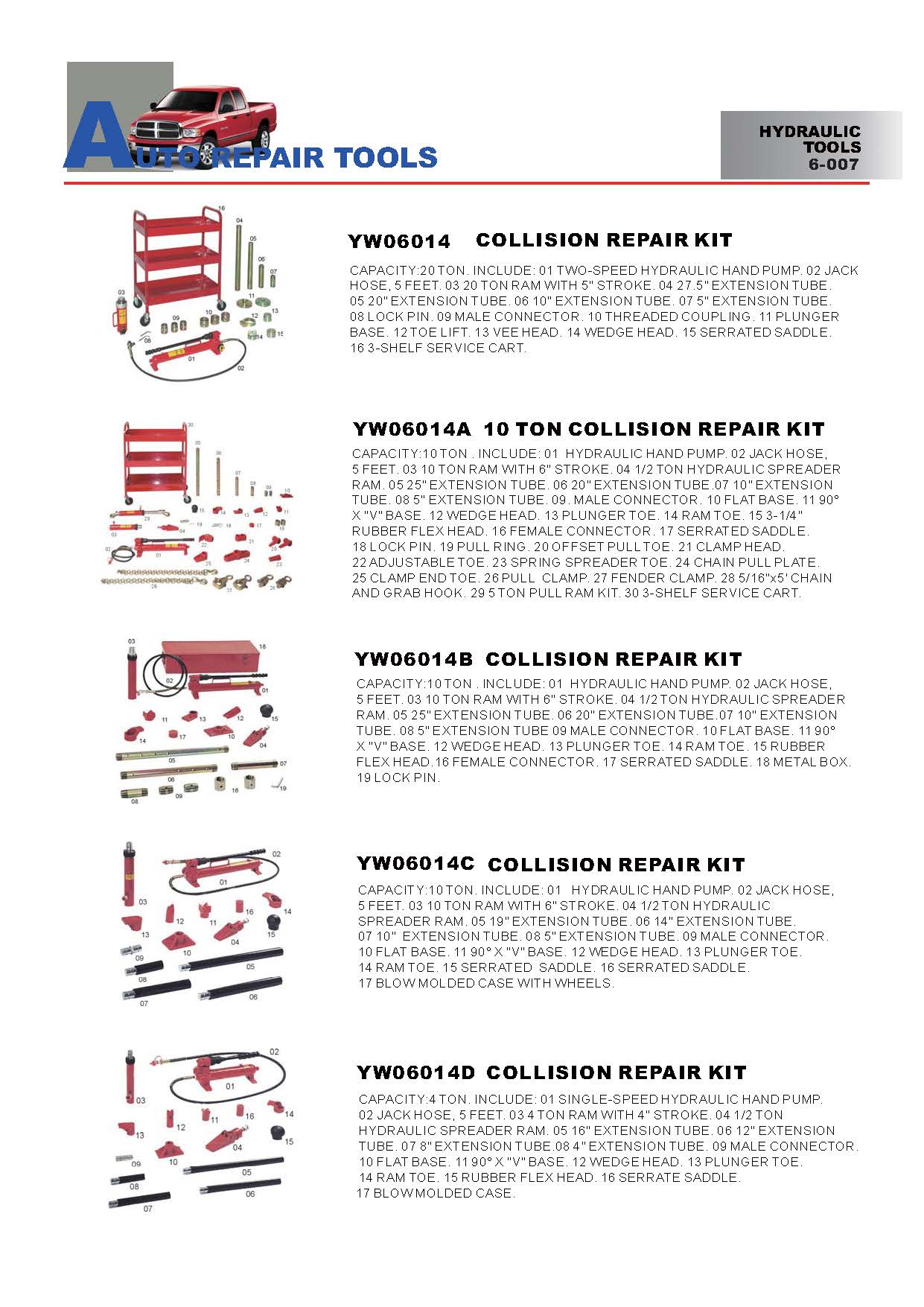 Years Way Auto Repair Tools - Hydraulic Tools