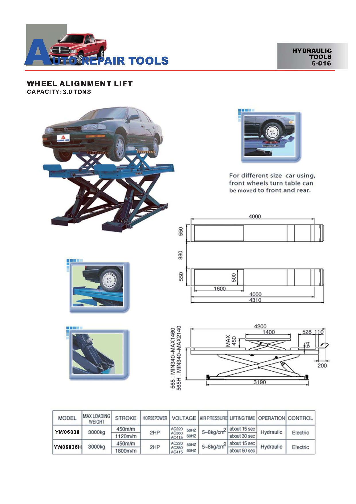 Years Way Auto Repair Tools - Hydraulic Tools