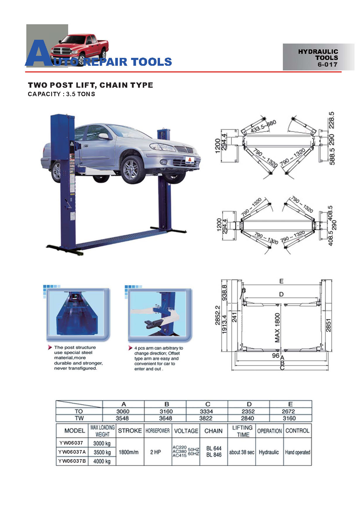 Years Way Auto Repair Tools - Hydraulic Tools